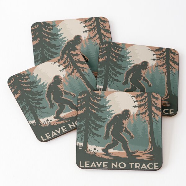 Item preview, Leave No Trace America National Parks BigFoot Hiking designed and sold by InspiredFoul.