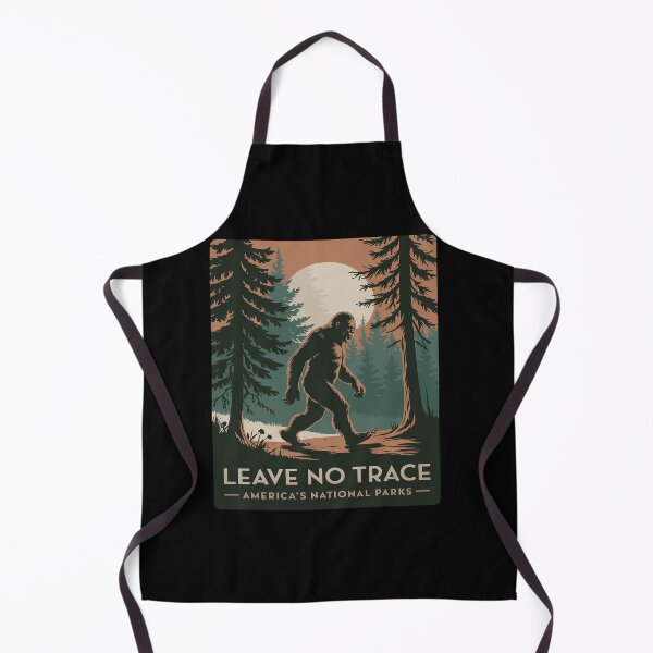 Item preview, Leave No Trace America National Parks BigFoot Hiking designed and sold by InspiredFoul.
