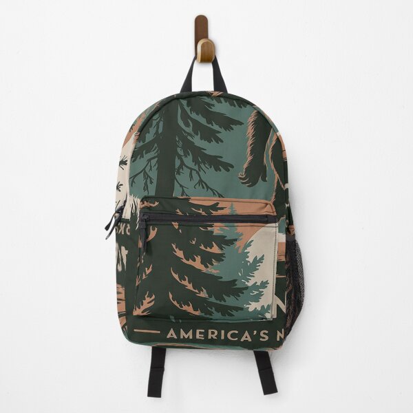 Item preview, Leave No Trace America National Parks BigFoot Hiking designed and sold by InspiredFoul.