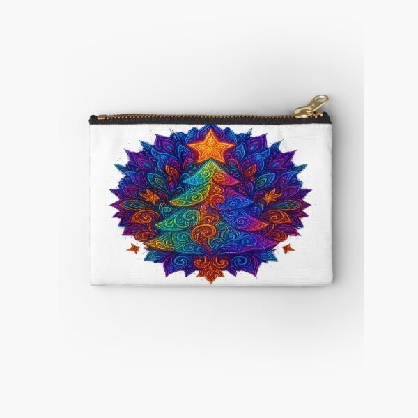 Item preview, Ultra Detailed Neon Mandala Fractal Art designed and sold by HiteshArt111.