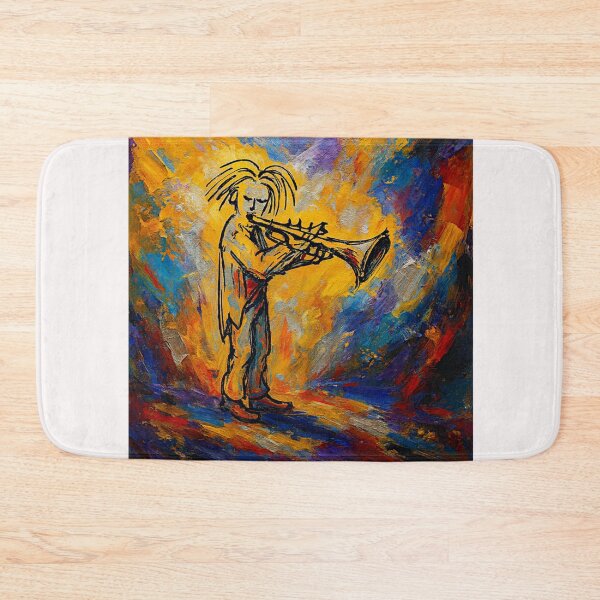 Item preview, Trumpet Player  - The Bevilaqua original Ink Variation#3 designed and sold by Helios Be. Lavsh.