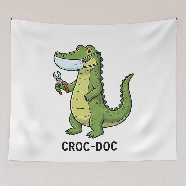 Item preview, Croc-Doc Masked Alligator designed and sold by k3rstman1.