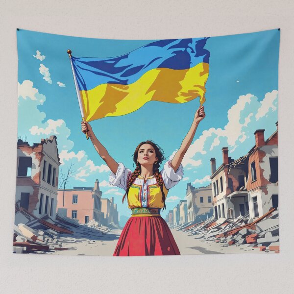 Item preview, Ukraine Still Stands designed and sold by DOXYBLUE.