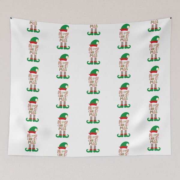 Item preview, Cute Elf Christmas Illustration – Merry Christmas Elf Outfit Art designed and sold by VeLuna64.