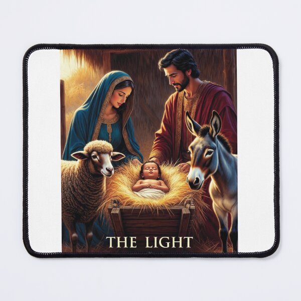 Item preview, Nativity Manger T-Shirt, Intricate Christmas Scene, Vibrant Color Religious Art Gift designed and sold by YMLux.