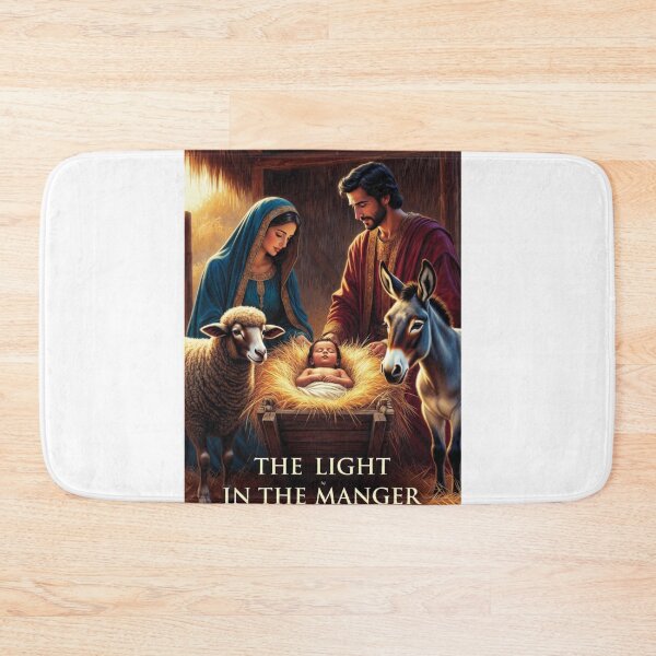 Item preview, Nativity Manger T-Shirt, Intricate Christmas Scene, Vibrant Color Religious Art Gift designed and sold by YMLux.