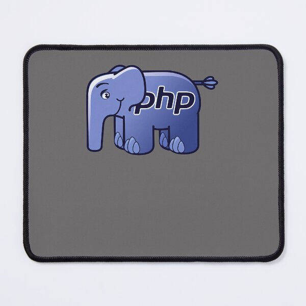 Item preview, PHP-ELEPHPANT-LOGO-(BLACK-BACKGROUND) designed and sold by NicoleThi.