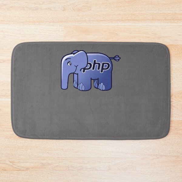 Item preview, PHP-ELEPHPANT-LOGO-(BLACK-BACKGROUND) designed and sold by NicoleThi.