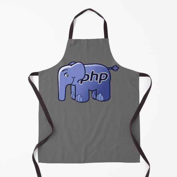 Item preview, PHP-ELEPHPANT-LOGO-(BLACK-BACKGROUND) designed and sold by NicoleThi.