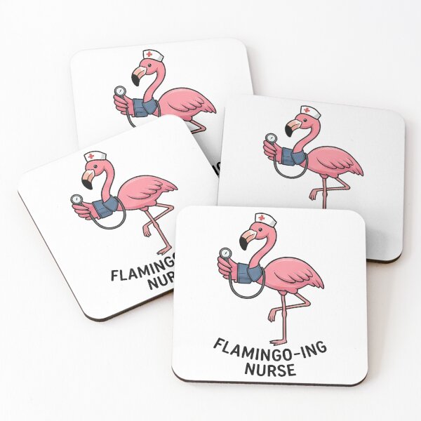 Item preview, Flamingo-ing Nurse Funny Medical Worker designed and sold by k3rstman1.