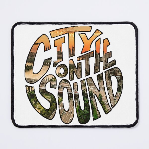 Item preview, City On The Sound - Premium Modern Die-Cut Vinyl Sticker Ultra Realistic 8K designed and sold by ARTCREATESHOP.