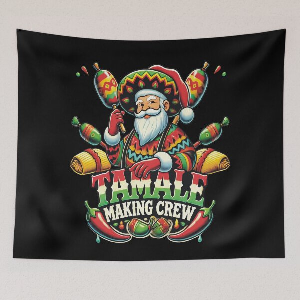 Item preview, Funny Tamale Making Crew Christmas Gifts For Mexican Food Lovers designed and sold by SkymarArt.