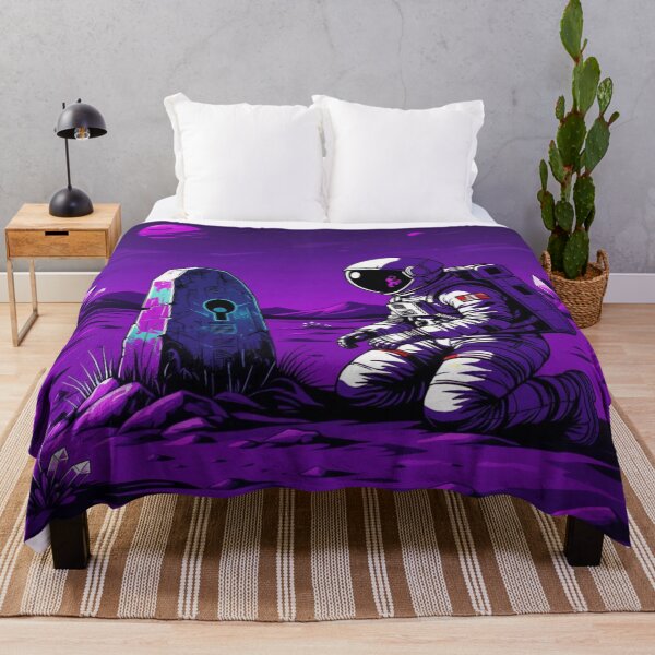 Item preview, Surreal Space Dreams – Astronaut in Alien World with Cosmic Glow & Tentacle Fantasy designed and sold by FotoworldEdel.