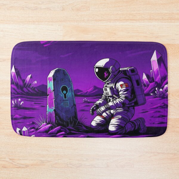 Item preview, Surreal Space Dreams – Astronaut in Alien World with Cosmic Glow & Tentacle Fantasy designed and sold by FotoworldEdel.