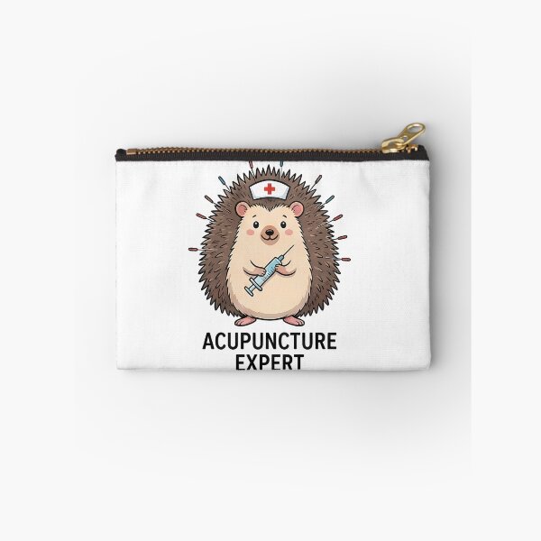 Item preview, Cute Hedgehog Acupuncture Expert designed and sold by k3rstman1.