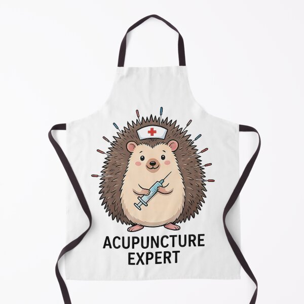 Item preview, Cute Hedgehog Acupuncture Expert designed and sold by k3rstman1.
