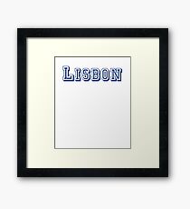 Lisbon Framed Print