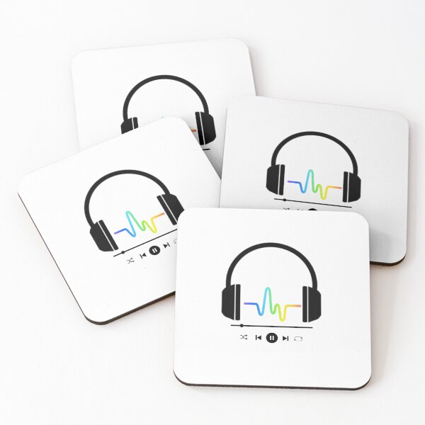 Item preview, Diseño de auriculares de música designed and sold by Moanx Store.