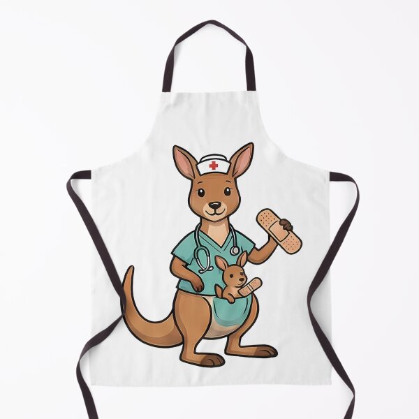 Item preview, Cute Kangaroo Nurse Joey Bandage Healthcare Animal designed and sold by k3rstman1.