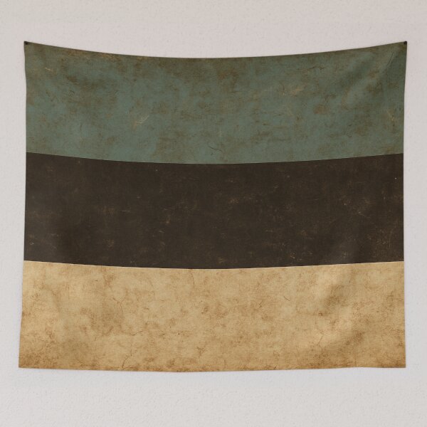 Item preview, Retro Eesti Lipp - Vintage Estonian Flag - Old Baltic Colors designed and sold by Planthem.