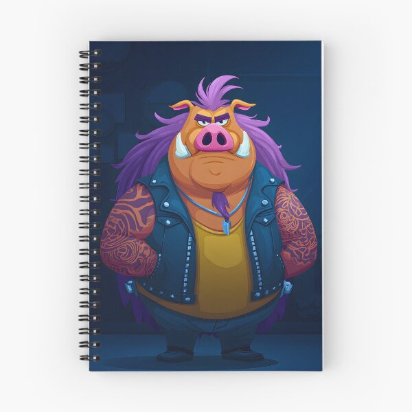 Item preview, Cool Cartoon Character with Attitude and Tattoos designed and sold by Artessie.