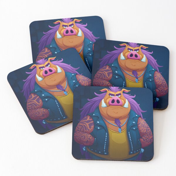 Item preview, Cool Cartoon Character with Attitude and Tattoos designed and sold by Artessie.