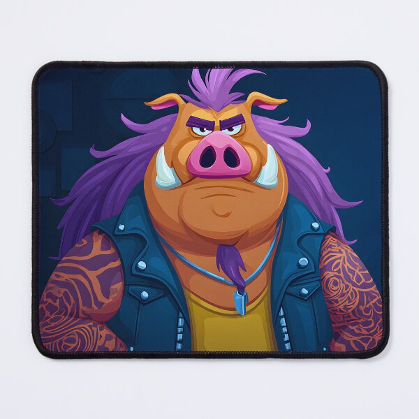 Item preview, Cool Cartoon Character with Attitude and Tattoos designed and sold by Artessie.