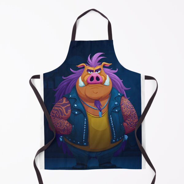 Item preview, Cool Cartoon Character with Attitude and Tattoos designed and sold by Artessie.