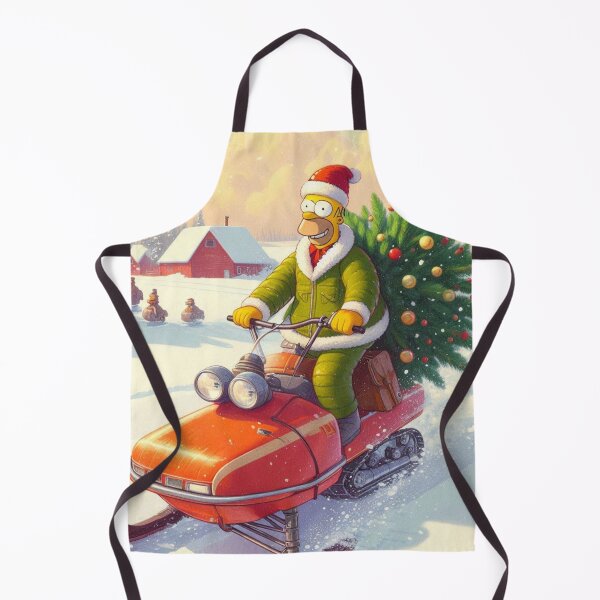 Item preview, “Sleigh Me to D’oh-mageddon: Homer’s Nuclear Noel” designed and sold by Print Fiction.