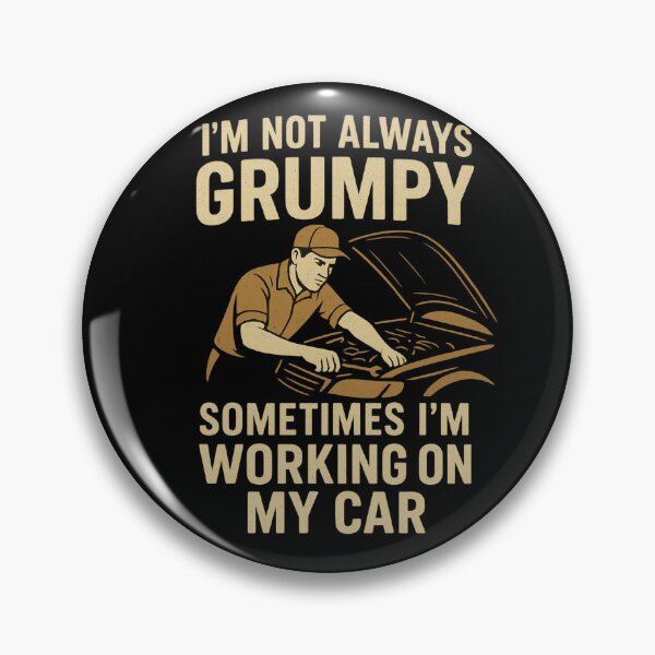 Item preview, Grumpy Car Mechanic Humor For Auto Lovers designed and sold by Tender Flower Clothing.