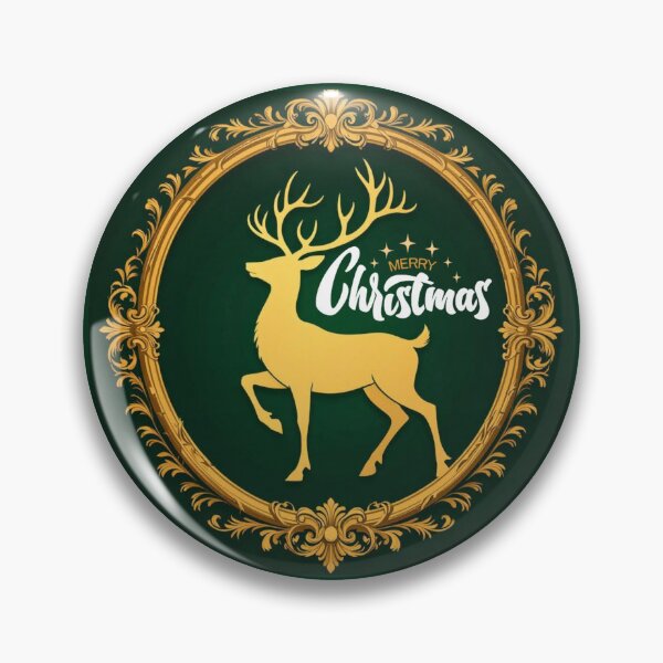Item preview, Reindeer & Baroque - Merry Christmas designed and sold by DesignsByPrnces.