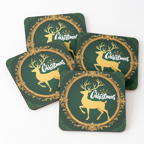 Item preview, Reindeer & Baroque - Merry Christmas designed and sold by DesignsByPrnces.