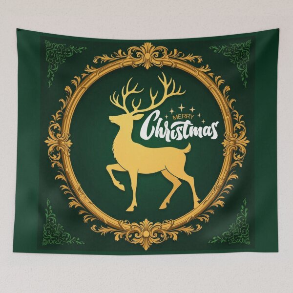 Item preview, Reindeer & Baroque - Merry Christmas designed and sold by DesignsByPrnces.