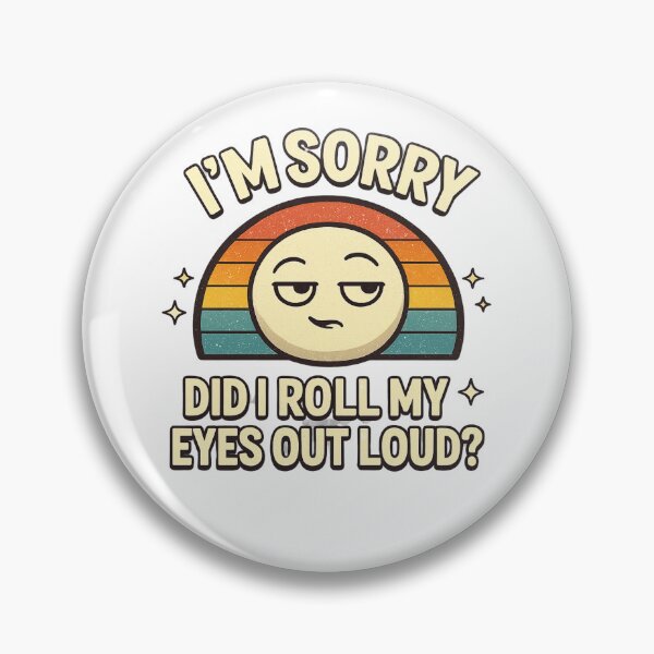 Item preview,  Funny Sarcasm Eye Rolling Retro Emoji Graphic designed and sold by Tender Flower Clothing.
