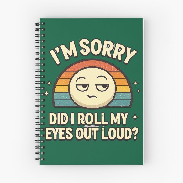 Item preview,  Funny Sarcasm Eye Rolling Retro Emoji Graphic designed and sold by Tender Flower Clothing.