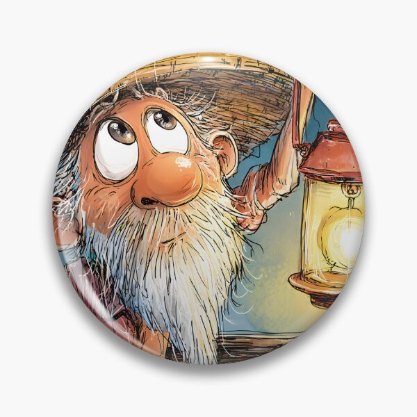Item preview, Old Man with Lantern in a Starry Night Scene designed and sold by Artessie.