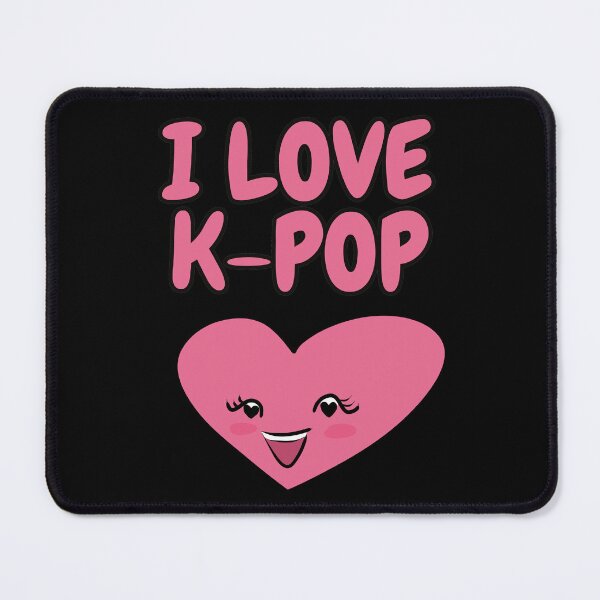 Item preview, I LOVE K-POP Cute Gift for K-POP Fans designed and sold by HugSomeNettles.