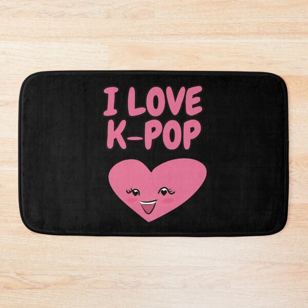 Item preview, I LOVE K-POP Cute Gift for K-POP Fans designed and sold by HugSomeNettles.