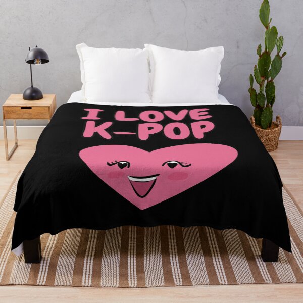 Item preview, I LOVE K-POP Cute Gift for K-POP Fans designed and sold by HugSomeNettles.