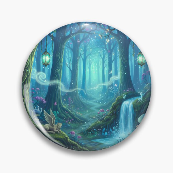 Item preview, AN ENCHANTED FOREST designed and sold by infinitearte.