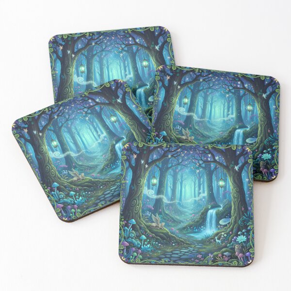 Item preview, AN ENCHANTED FOREST designed and sold by infinitearte.