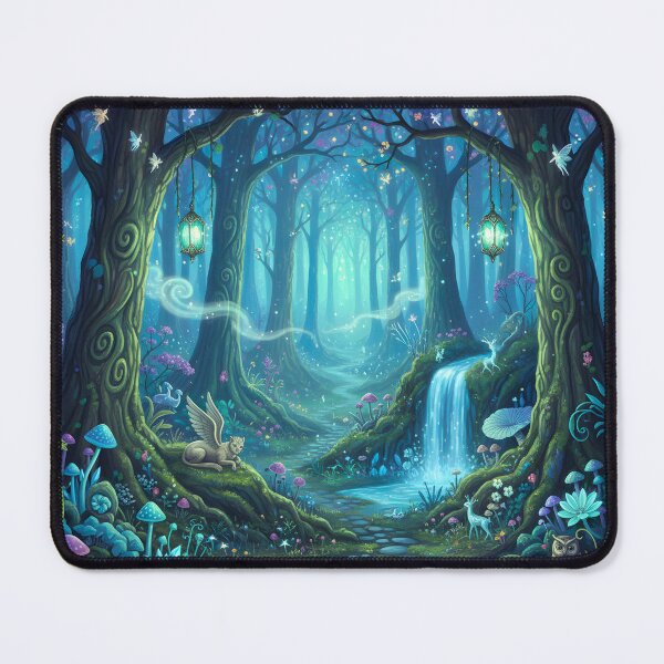 Item preview, AN ENCHANTED FOREST designed and sold by infinitearte.