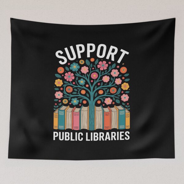 Item preview, Librarian Support Public Libraries Library  designed and sold by InspiredFoul.