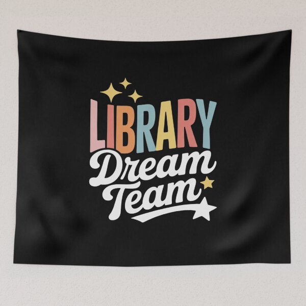 Item preview, Library Dream Team Librarian Library Squad Crew Reading Coac  designed and sold by InspiredFoul.