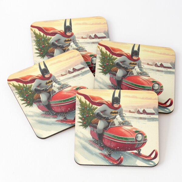 Item preview, “Crimson Cape & Candy-Cane Carnage: Sleigh Hard or Go Home” designed and sold by Print Fiction.