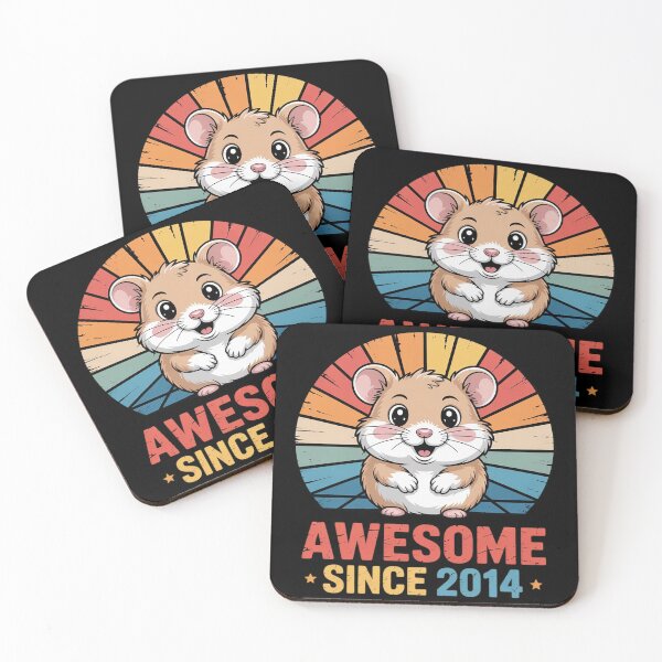 Item preview, Hamster 2014 Birthday Funny Vintage Hamster Sunset  designed and sold by MyzoToyota.