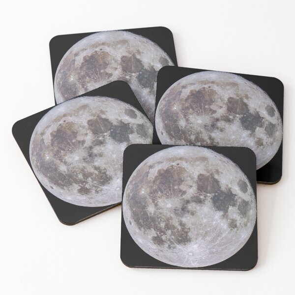 Item preview, Detailed Full Moon Mosaic - High Resolution Astrophotography designed and sold by DavidBuitragoCobo.