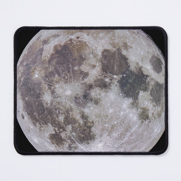 Item preview, Detailed Full Moon Mosaic - High Resolution Astrophotography designed and sold by DavidBuitragoCobo.