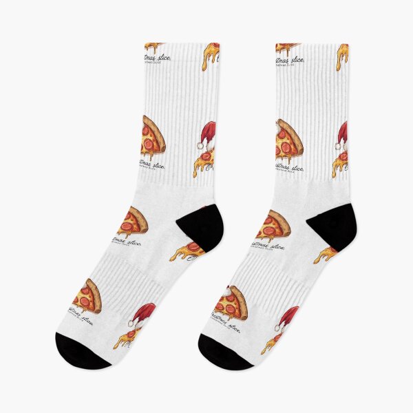 Item preview, O Christmas Slice – Funny Pizza Lover Christmas Art designed and sold by MiszungART.