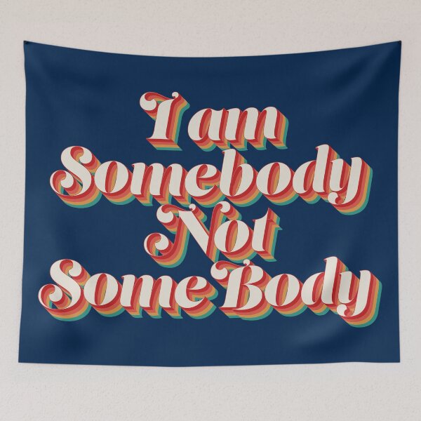 Item preview, I am Somebody Not Some Body designed and sold by Texterns.